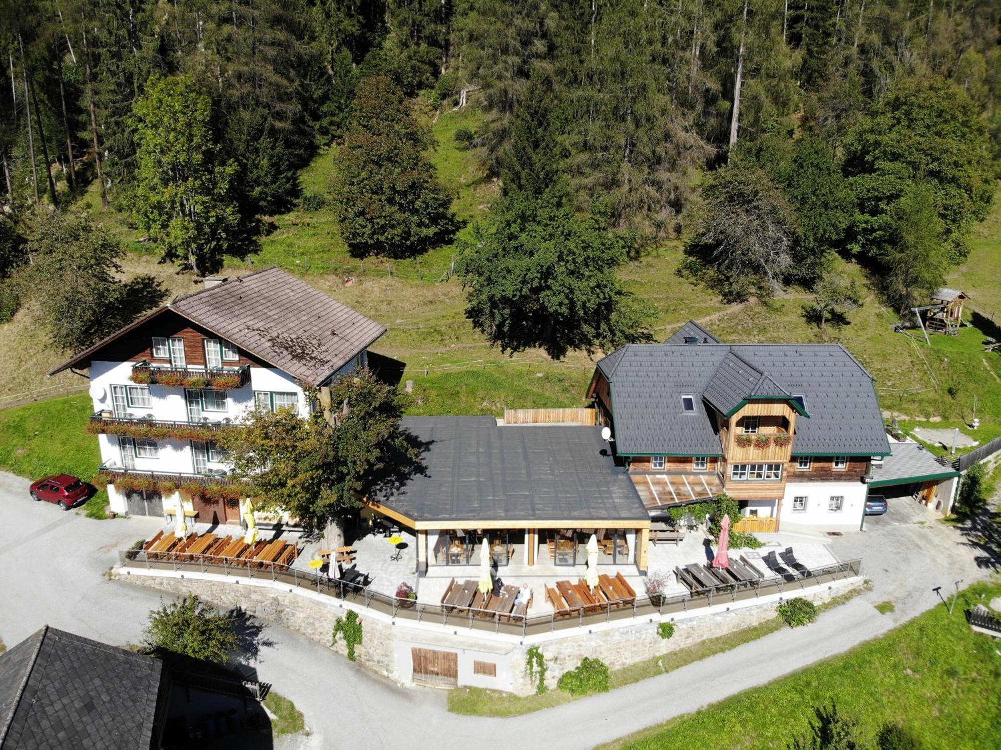 Gasthof Trattner Pension Waldhof Sankt Peter am Kammersberg Exteriér fotografie